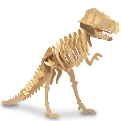 Small Dino 3D Wood Kits - Velociraptor assorted