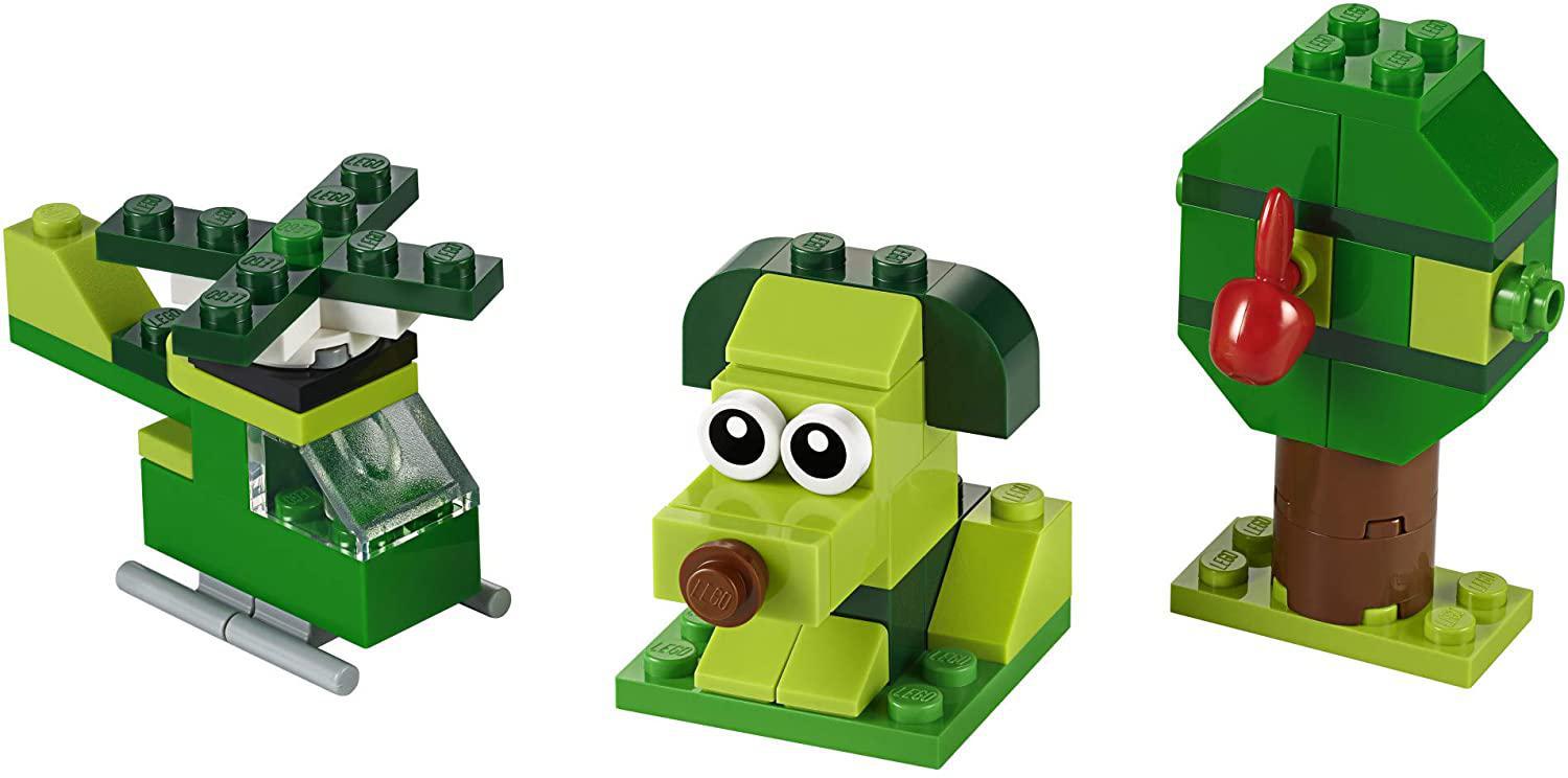 LEGO Classic Creative Green Bricks 11007 Starter Set Building Kit