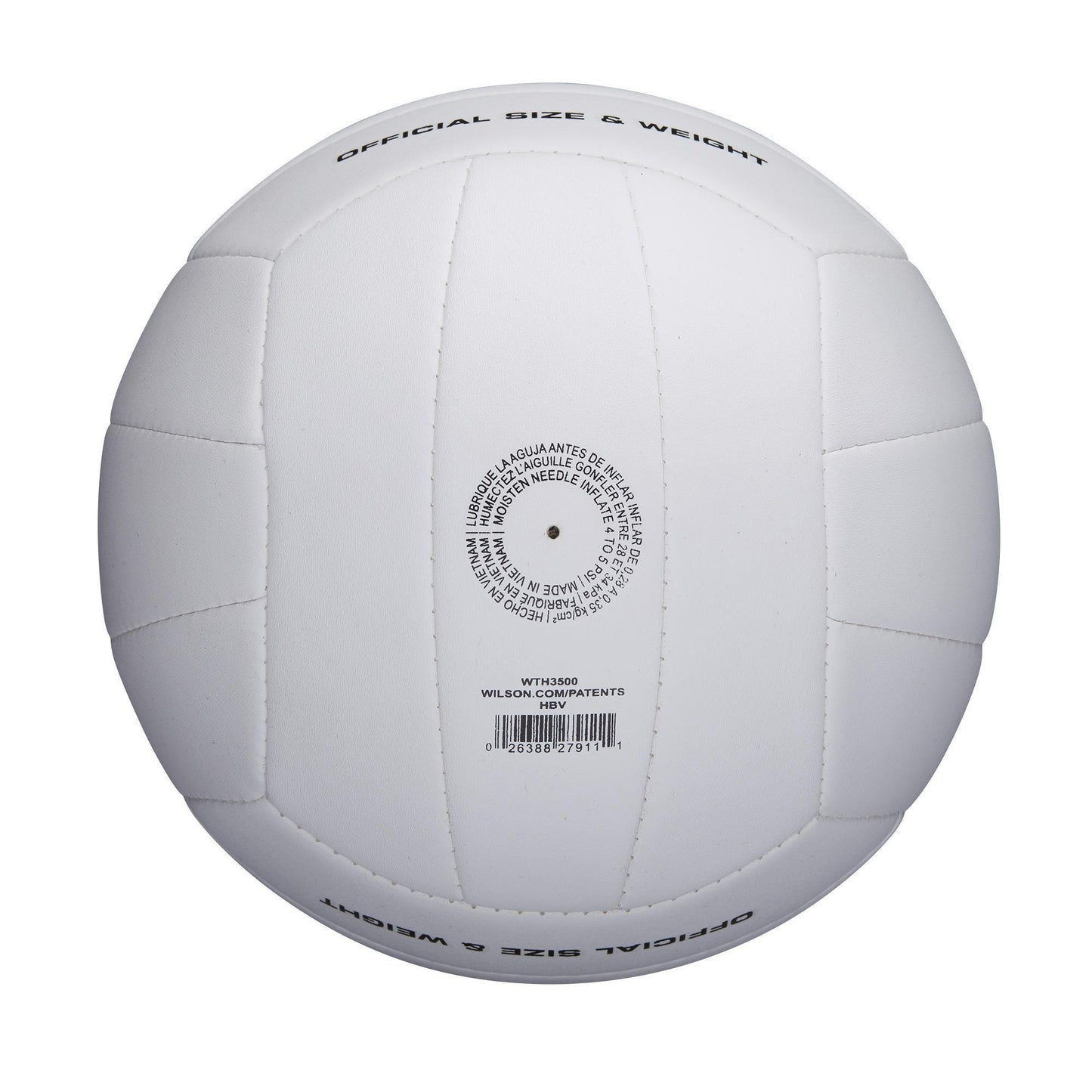 Wilson Soft Play Outdoor Volleyball, Official Size, White