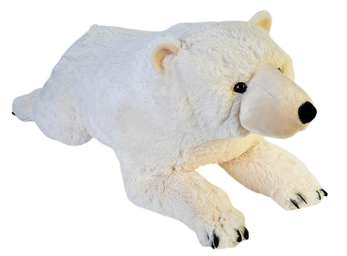 Wild Republic White Jumbo Polar Bear Plush 30 Inch – sunnytoysngifts.com