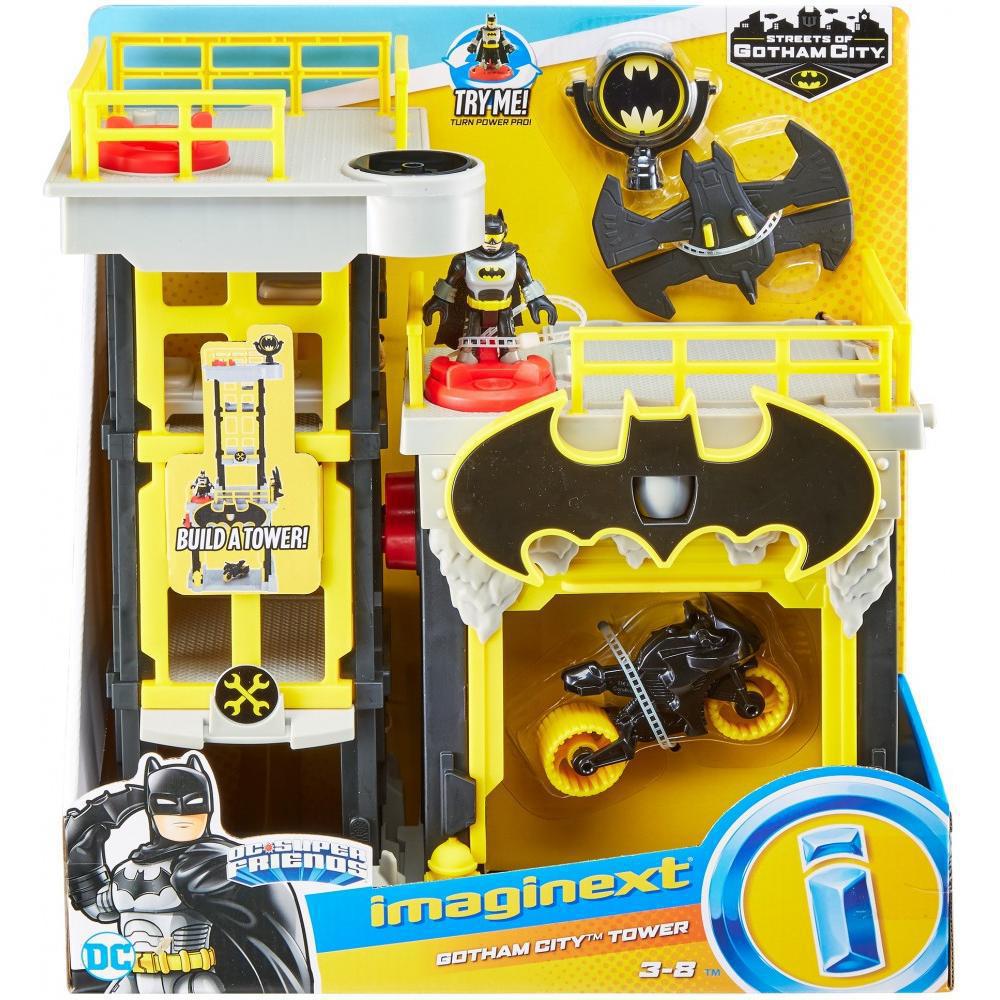 Imaginext DC Super Friends Streets of Gotham City Tower Playset & Batman Figure