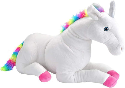 Wild Republic Jumbo Unicorn Plush, Giant Stuffed Animal, Plush Toy, Kids Gifts, Unicorn Party Supplies, 30"