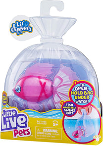 Little Live Pets Lil' Dippers Fish - Magical Water Activated Unboxing ...