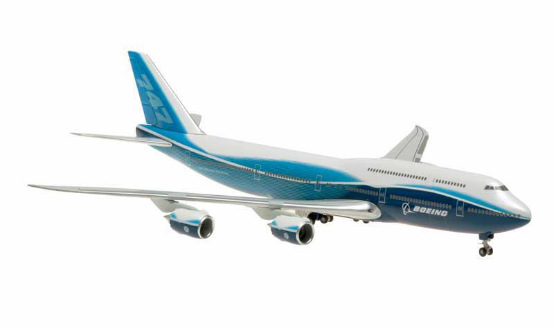 Hogan 1-1000 Scale HG8478G Boeing 747-8 Jet Diecast Airplane, Great For  Plane Collector Fan