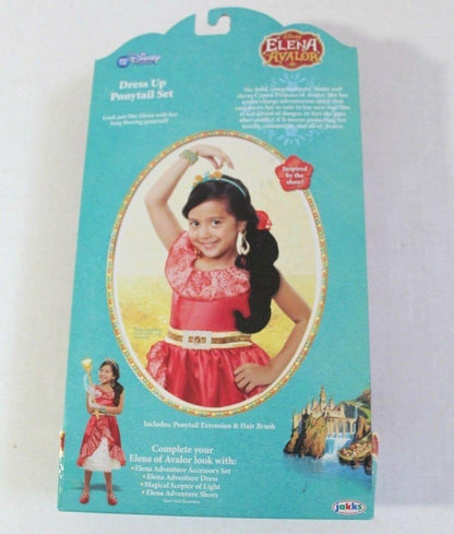 Disney Elena Of Avalor Dress Up Ponytail - Elena Crown Princess Ponytail!