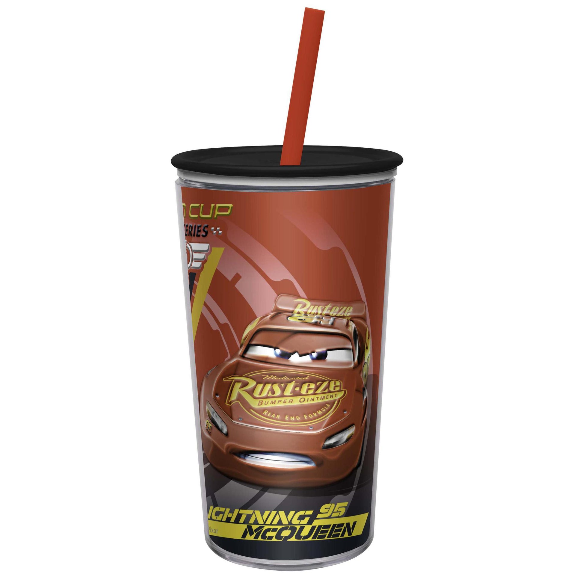 Disney Pixar Cars Drink & Snack Cup Spill Proof Tumbler/Snack Kids Toddler