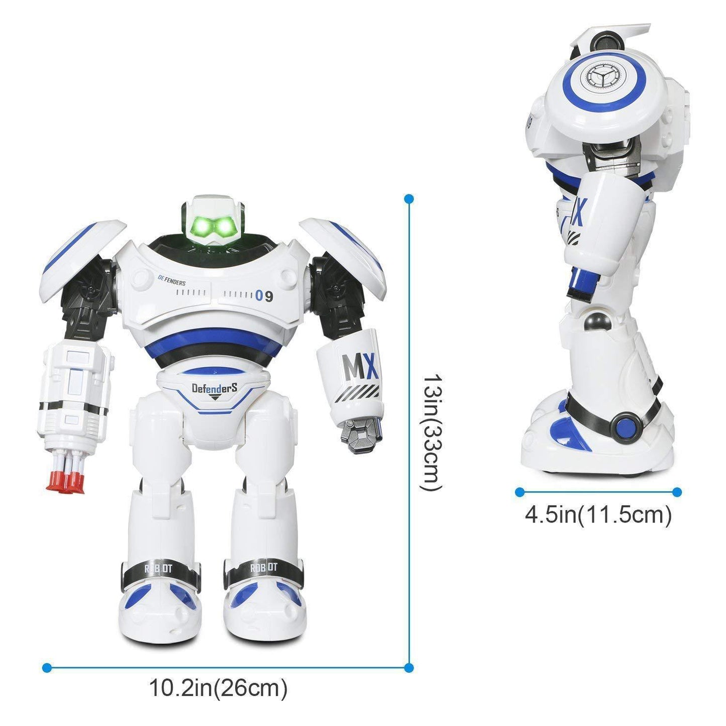 Crazon Intelligent Battle Defender Robot Light and Sound 1701