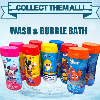 Finding Dory Bubble Bath 8 oz - Bubbly Berry Scent and Non Toxic Parabens & BPA Free