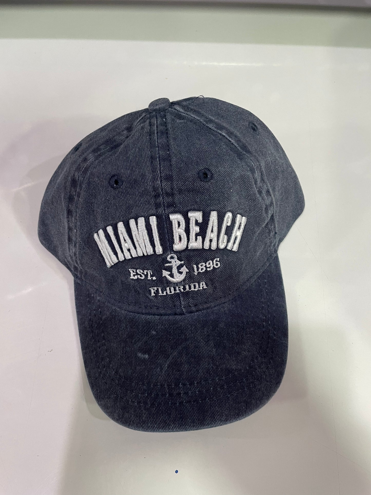 Miami Beach Florida  Kids Size Hats, Assorted Colors - One Size Fits Most, Boys & Girls Gift Baseball Cap