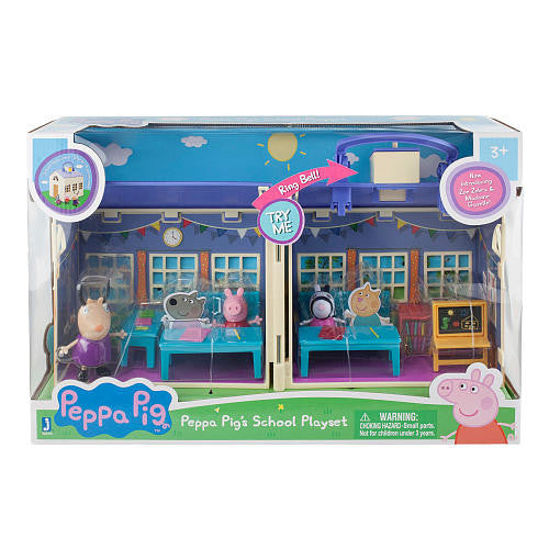 Peppa pig best sale school construction set