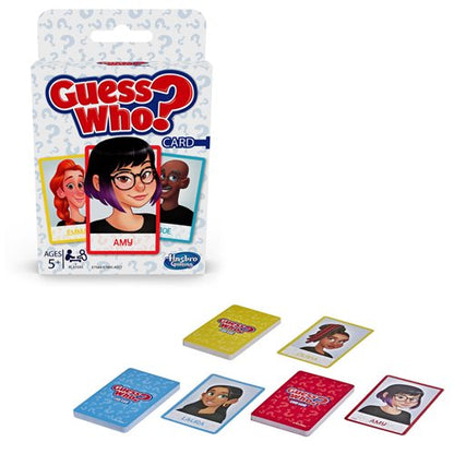 Hasbro Gaming Card Game for Kids & Family: Guess Who, Clue, Battleship, Connect 4 - Pick your favorite game