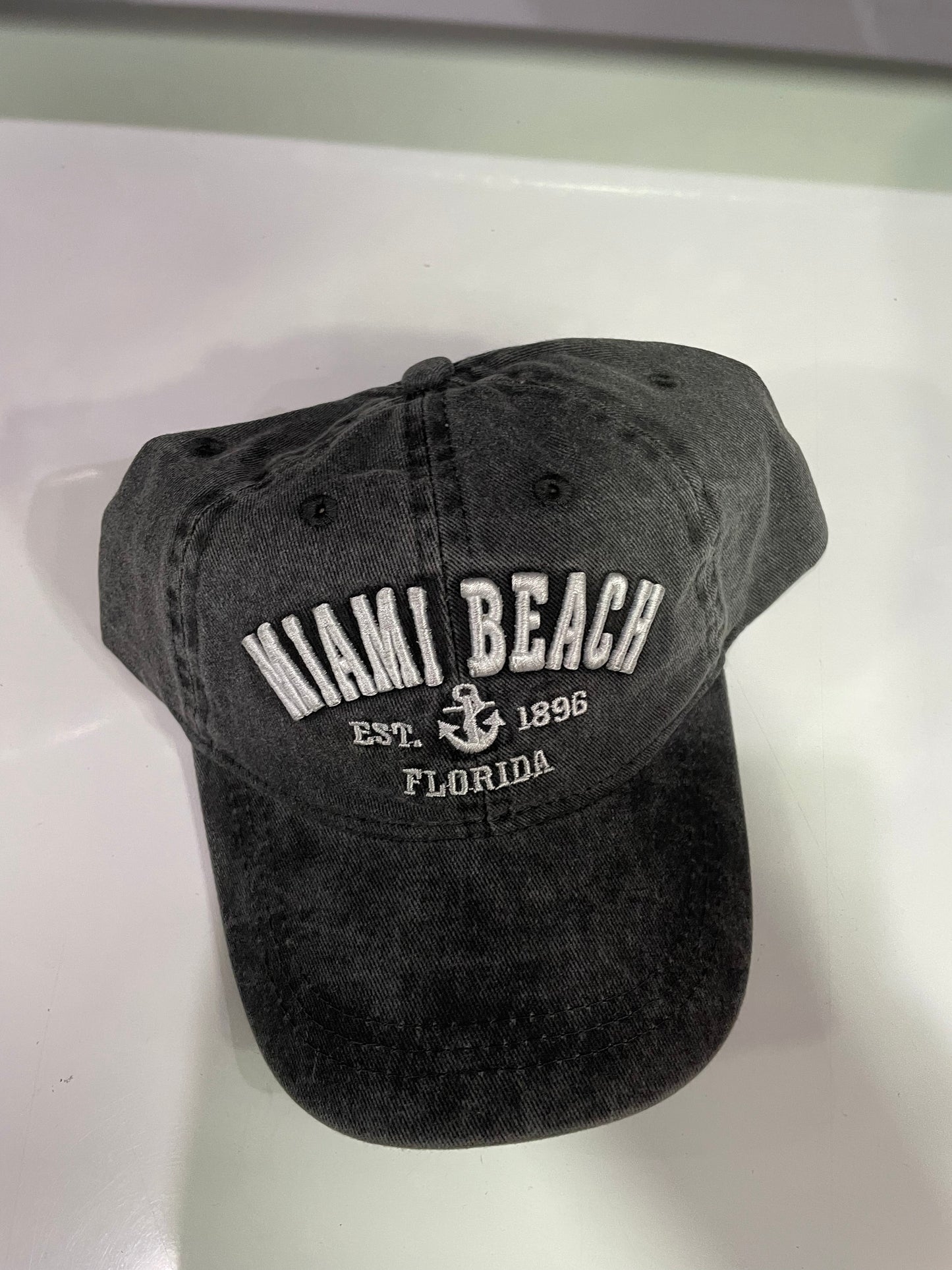 Miami Beach Florida  Kids Size Hats, Assorted Colors - One Size Fits Most, Boys & Girls Gift Baseball Cap