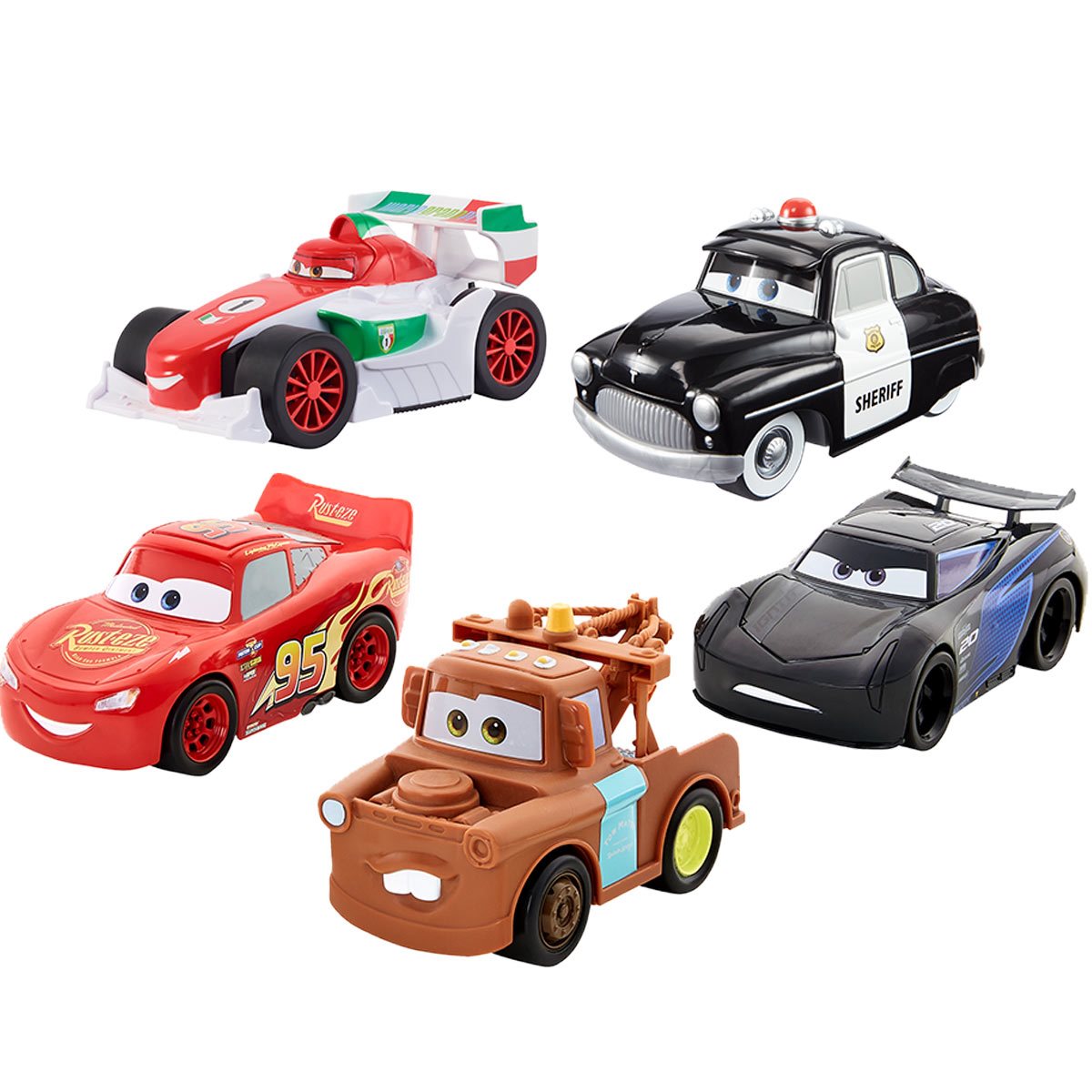 Disney Pixar Cars Talkers 5.5-in, Authentic Favorite Movie Character Talking & Sound Effects Vehicles - Pick Your Favorite