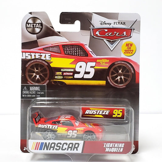 2022 Disney Pixar Cars Nascar Metal Series Lightning McQueen Rusteze #95