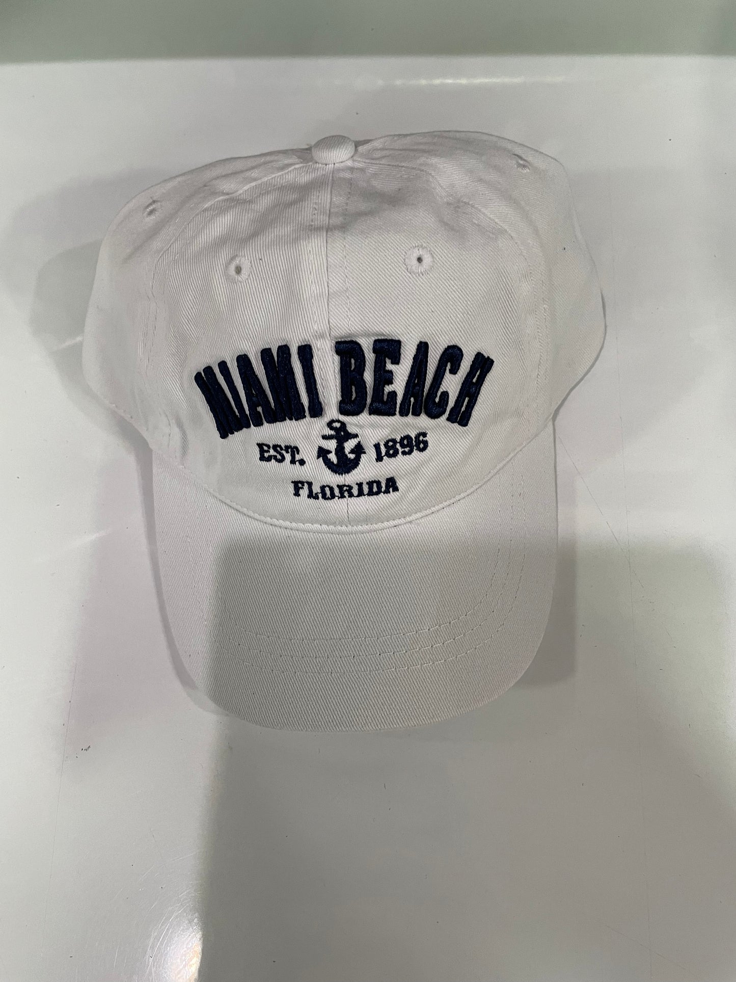 Miami Beach Florida  Kids Size Hats, Assorted Colors - One Size Fits Most, Boys & Girls Gift Baseball Cap