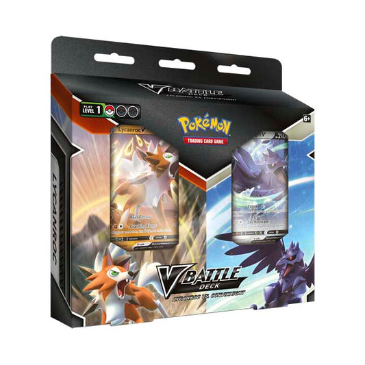 Pokemon Lycanroc V / Corviknight V Battle Deck Bundle