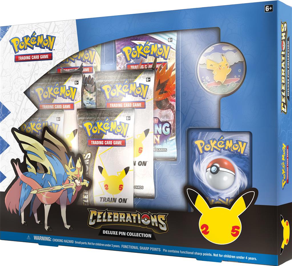 Pokemon Trading Card Game: Celebrations Deluxe Pin Collection